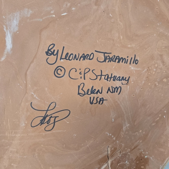 New Mexico Clay Pottery Wall Art By Leonardo Jaramillo 3D Effect Adobe Building - Picture 8 of 11